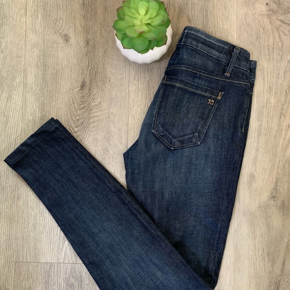 Women Joe's Jeans Size 25 Chelsea Dark Blue  Skinny Jeans